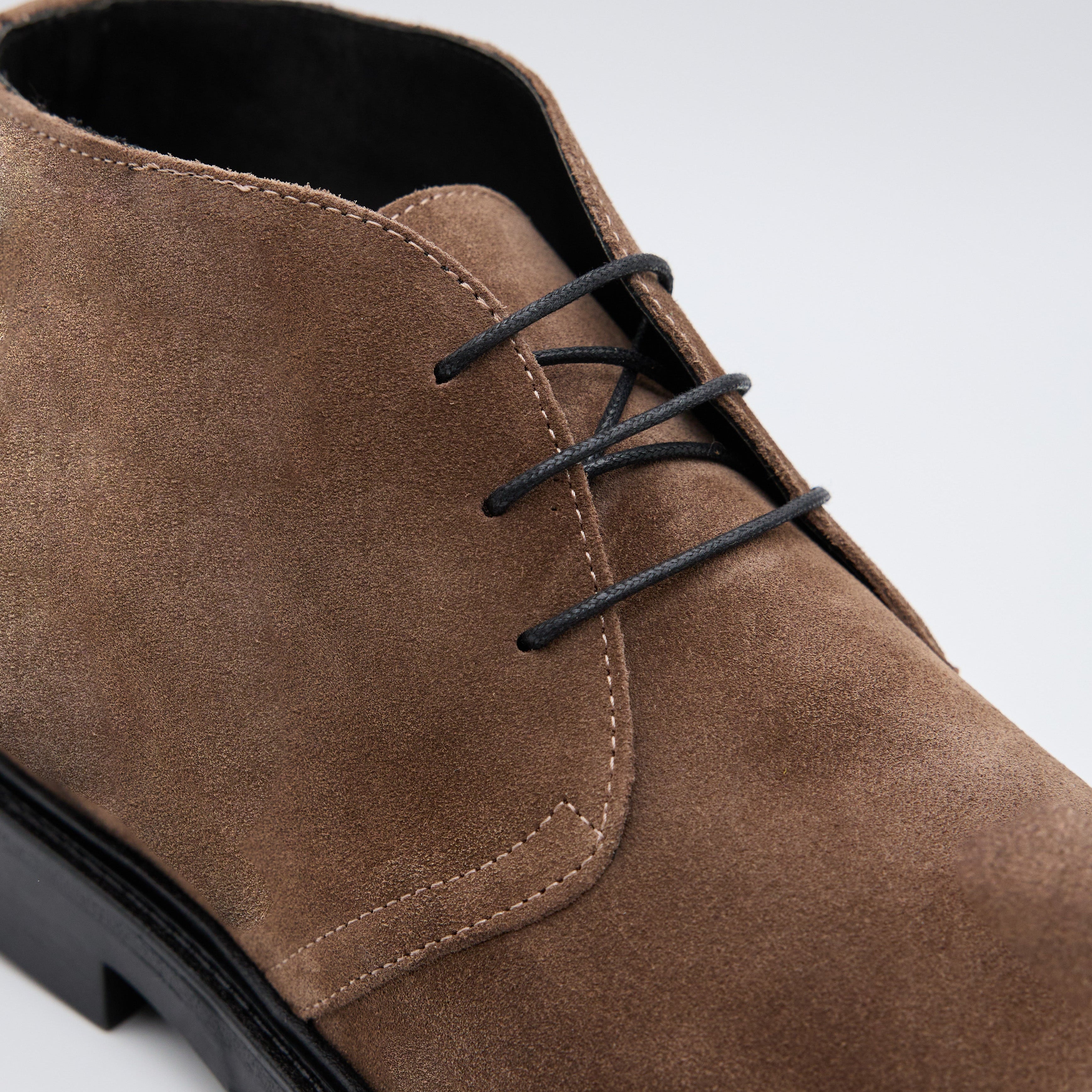 Stivaletto in Camoscio Taupe